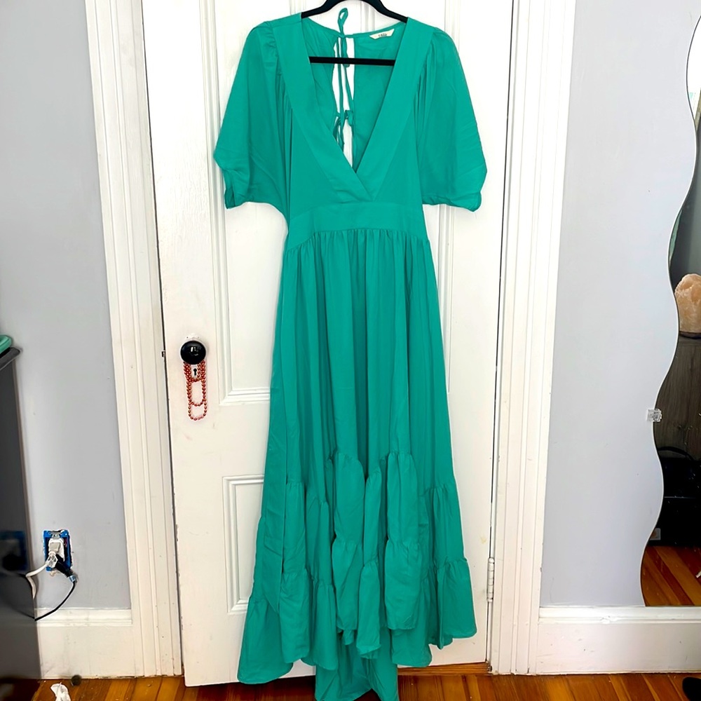 Teal Maxi Dress